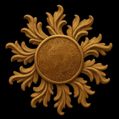 Decorative sun